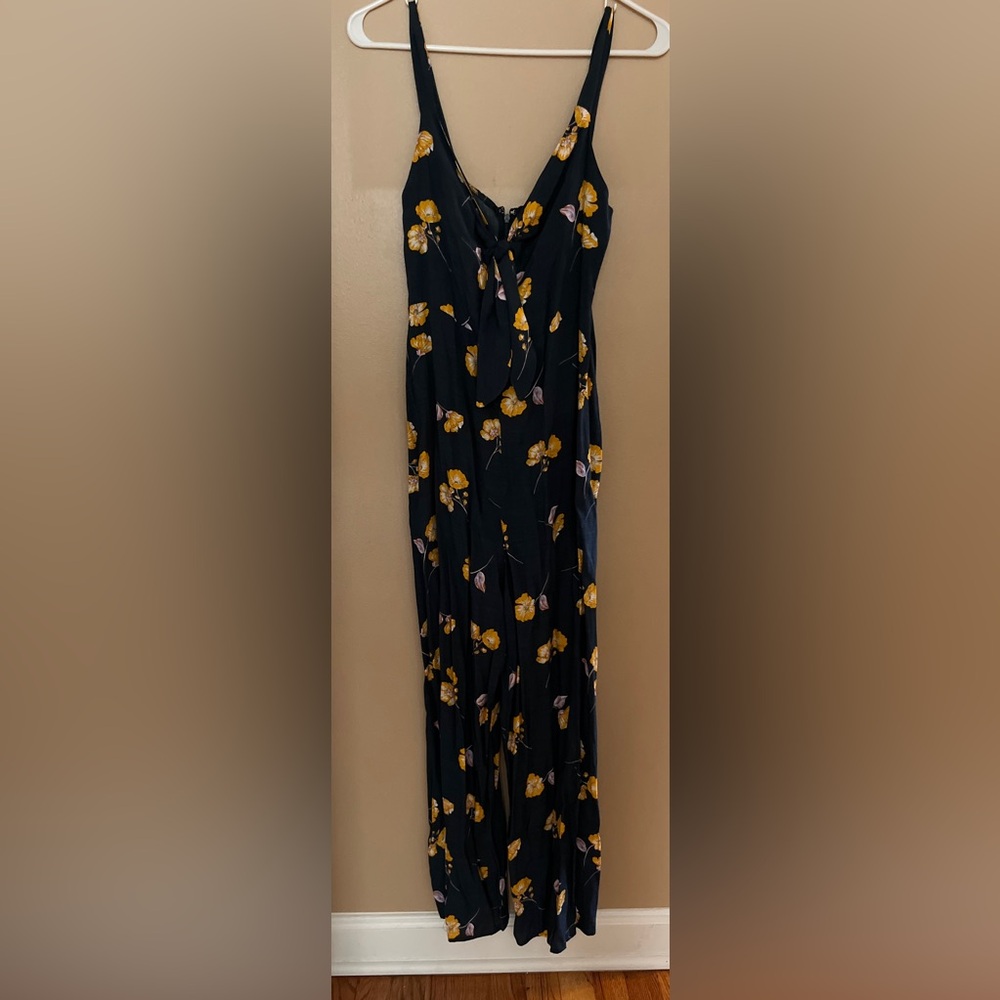 All in Favor Navy Floral Jumpsuit from Nordstrom
